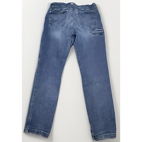 Kuhl Men's Denim Tapered Dark Wash Midnight 34X32 (Fit 32X30) Stretch Indigo Dye - Picture 6 of 16